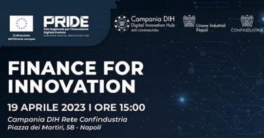 Finance for Innovation, appuntamento il 19 aprile con l’EDIH P.R.I.D.E.