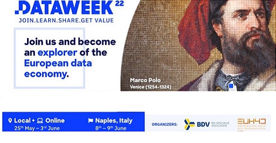 Data Week 2022: dall'8 giugno Napoli capitale europea dei big data