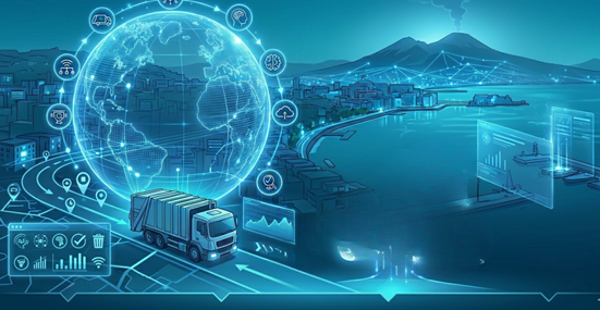 Innovazione nei servizi urbani: MedITech al fianco di Asia Napoli con Waste Digital Twin